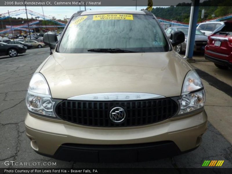 Cashmere Metallic / Neutral 2006 Buick Rendezvous CX
