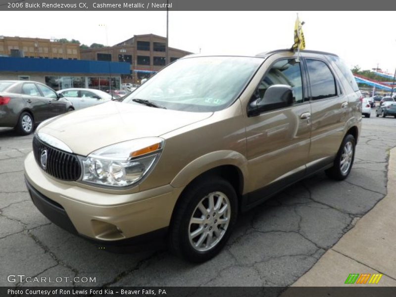 Cashmere Metallic / Neutral 2006 Buick Rendezvous CX