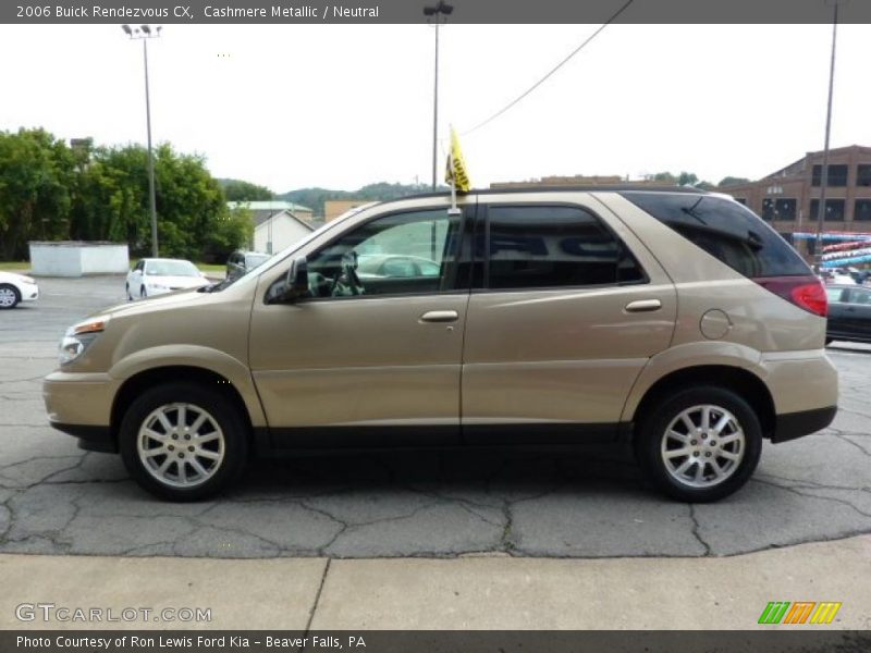 Cashmere Metallic / Neutral 2006 Buick Rendezvous CX