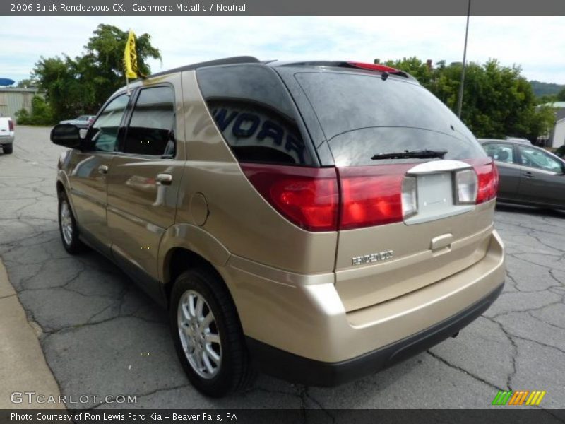 Cashmere Metallic / Neutral 2006 Buick Rendezvous CX