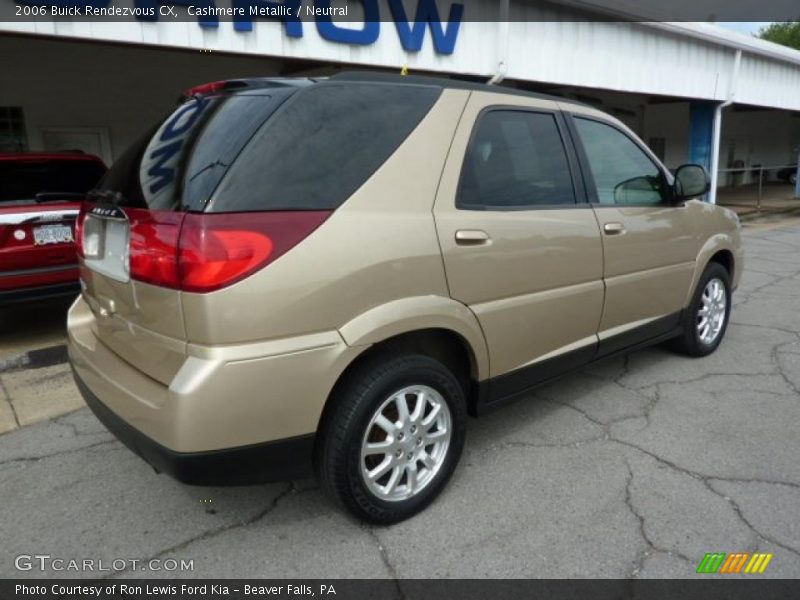 Cashmere Metallic / Neutral 2006 Buick Rendezvous CX