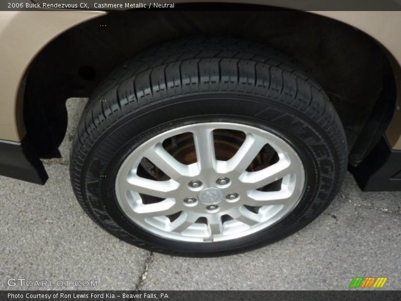Cashmere Metallic / Neutral 2006 Buick Rendezvous CX