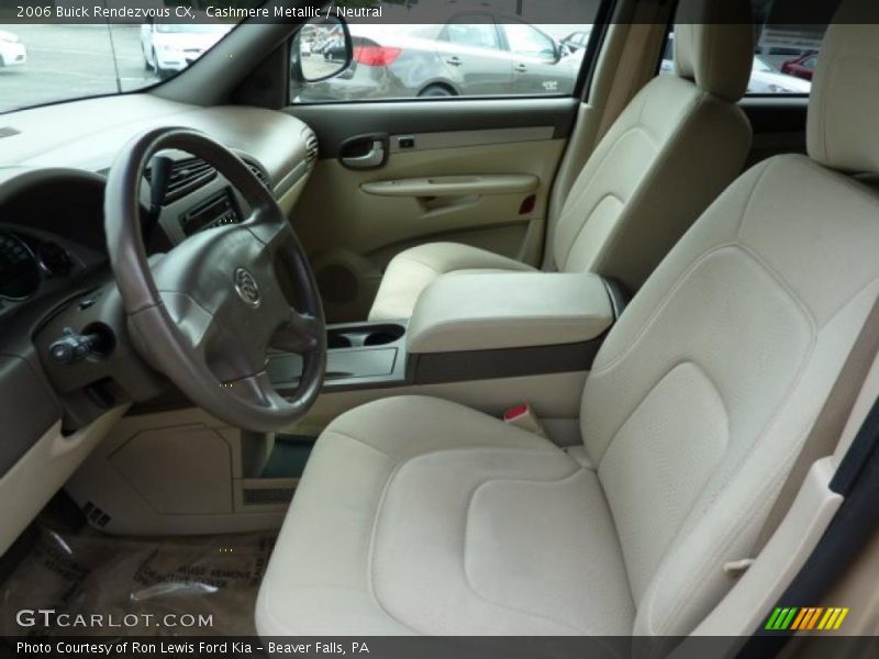 Cashmere Metallic / Neutral 2006 Buick Rendezvous CX