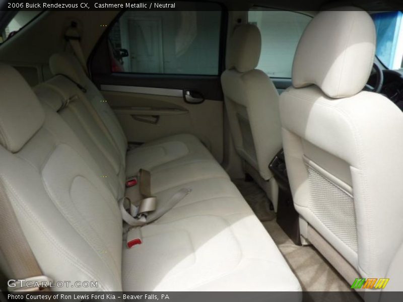 Cashmere Metallic / Neutral 2006 Buick Rendezvous CX