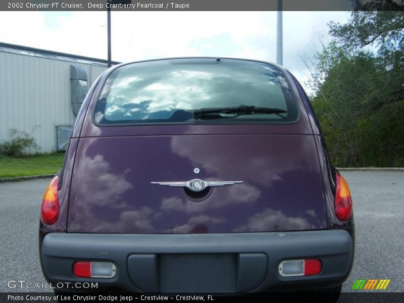 Deep Cranberry Pearlcoat / Taupe 2002 Chrysler PT Cruiser