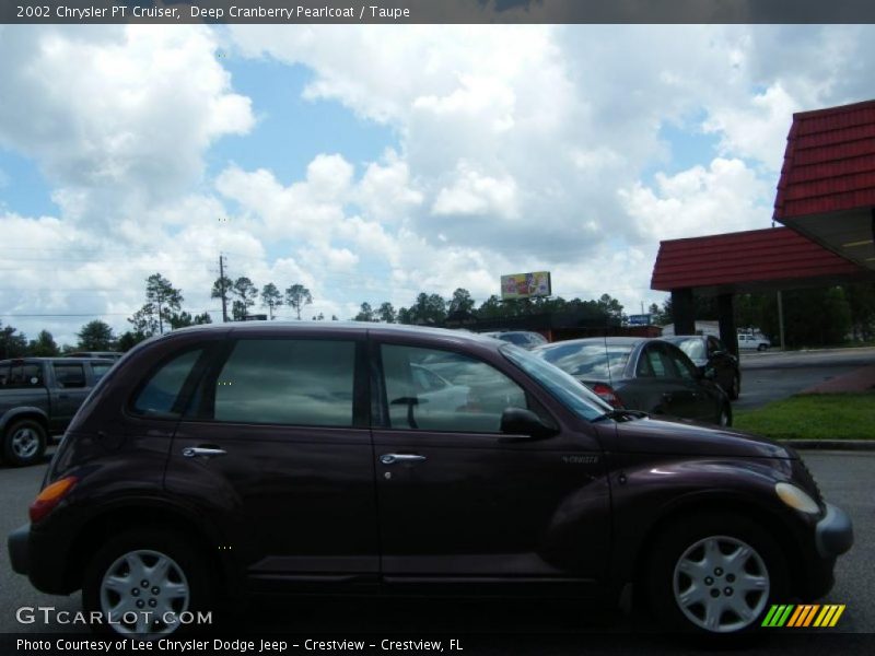 Deep Cranberry Pearlcoat / Taupe 2002 Chrysler PT Cruiser