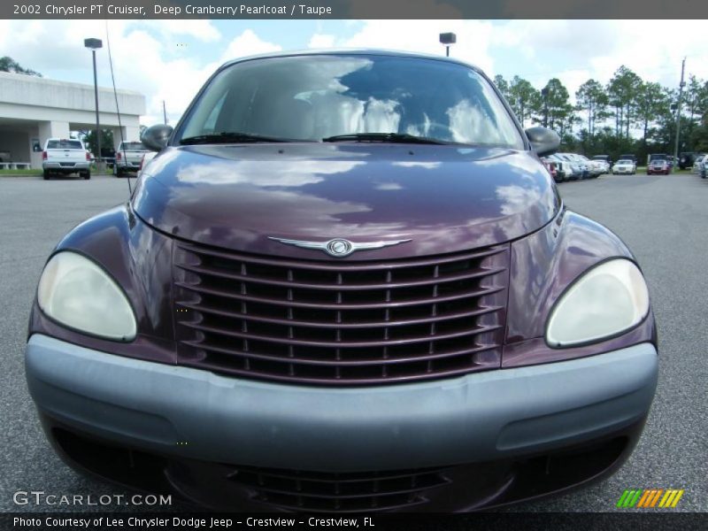 Deep Cranberry Pearlcoat / Taupe 2002 Chrysler PT Cruiser