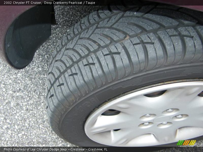 Deep Cranberry Pearlcoat / Taupe 2002 Chrysler PT Cruiser