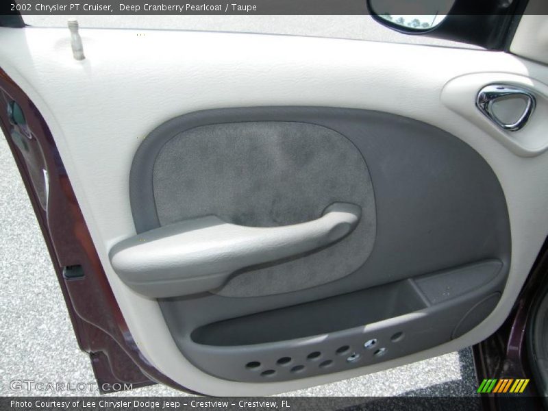 Deep Cranberry Pearlcoat / Taupe 2002 Chrysler PT Cruiser