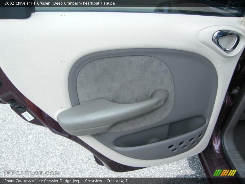 Deep Cranberry Pearlcoat / Taupe 2002 Chrysler PT Cruiser