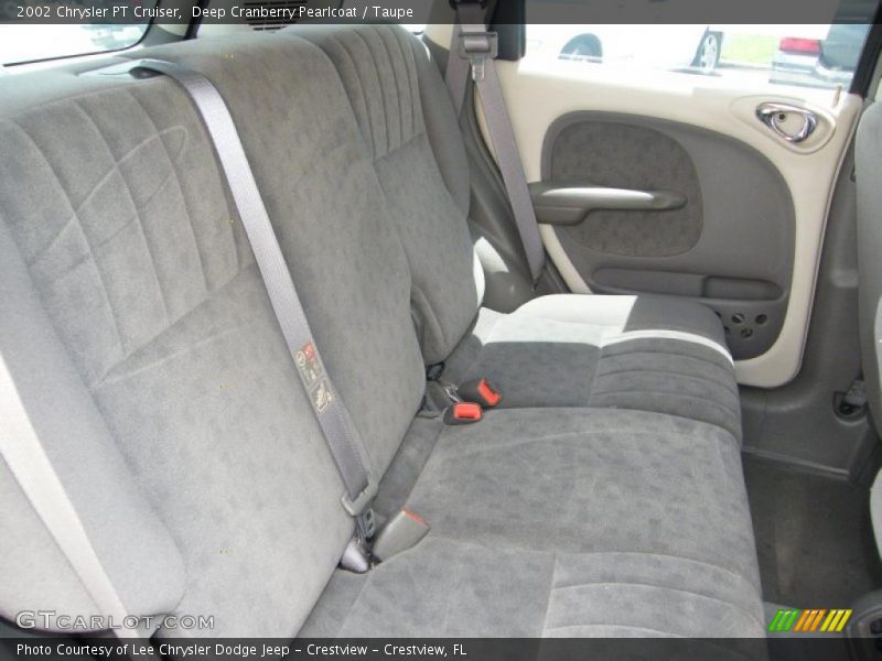 Deep Cranberry Pearlcoat / Taupe 2002 Chrysler PT Cruiser