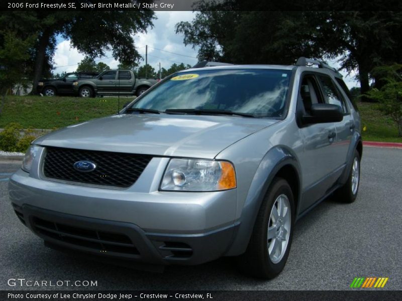 Silver Birch Metallic / Shale Grey 2006 Ford Freestyle SE