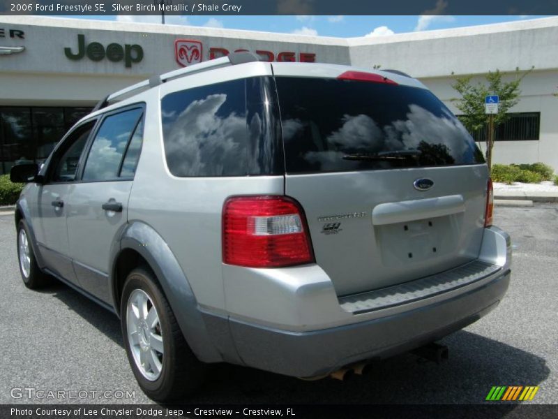 Silver Birch Metallic / Shale Grey 2006 Ford Freestyle SE