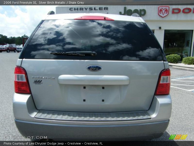 Silver Birch Metallic / Shale Grey 2006 Ford Freestyle SE