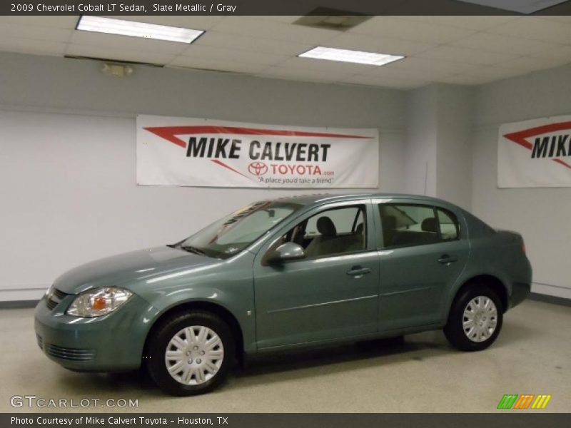 Slate Metallic / Gray 2009 Chevrolet Cobalt LT Sedan