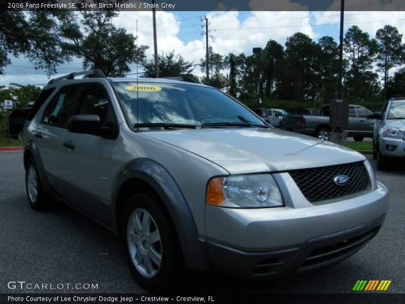 Silver Birch Metallic / Shale Grey 2006 Ford Freestyle SE