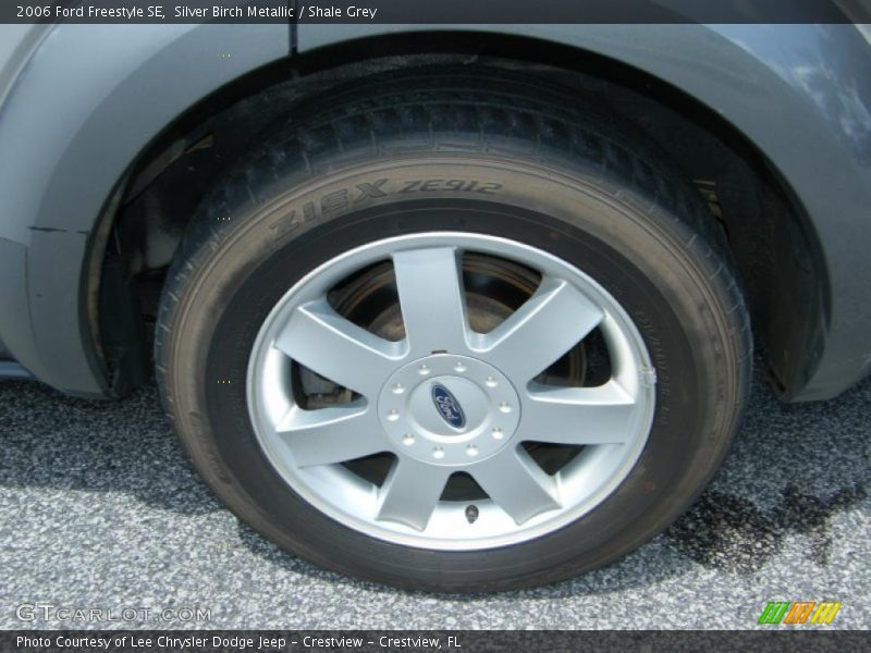 Silver Birch Metallic / Shale Grey 2006 Ford Freestyle SE