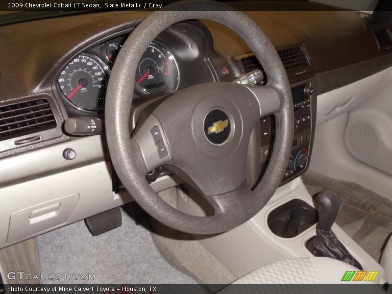 Slate Metallic / Gray 2009 Chevrolet Cobalt LT Sedan