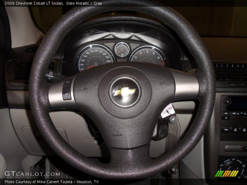 Slate Metallic / Gray 2009 Chevrolet Cobalt LT Sedan