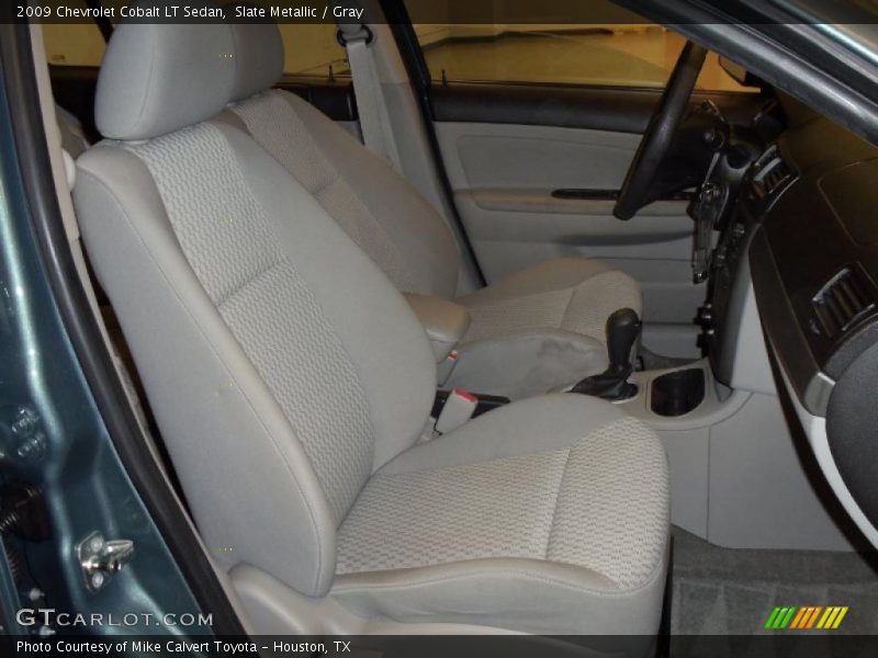 Slate Metallic / Gray 2009 Chevrolet Cobalt LT Sedan