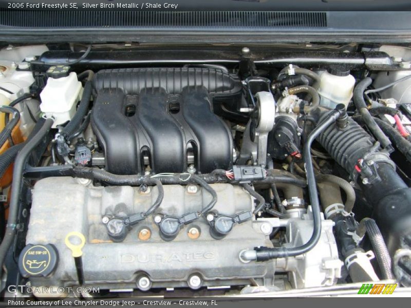 Silver Birch Metallic / Shale Grey 2006 Ford Freestyle SE