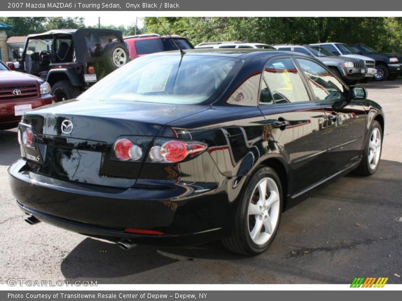 Onyx Black / Black 2007 Mazda MAZDA6 i Touring Sedan