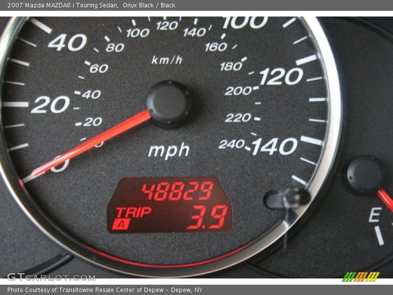 Onyx Black / Black 2007 Mazda MAZDA6 i Touring Sedan