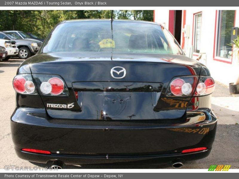 Onyx Black / Black 2007 Mazda MAZDA6 i Touring Sedan
