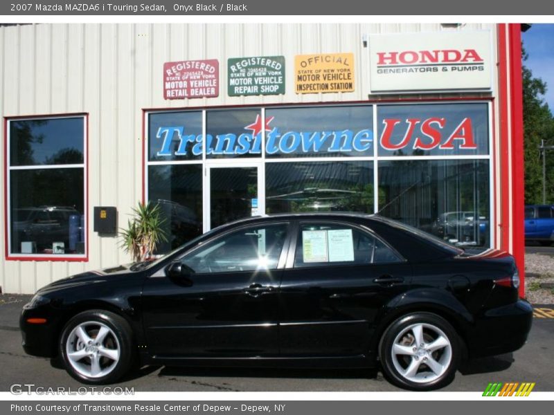 Onyx Black / Black 2007 Mazda MAZDA6 i Touring Sedan