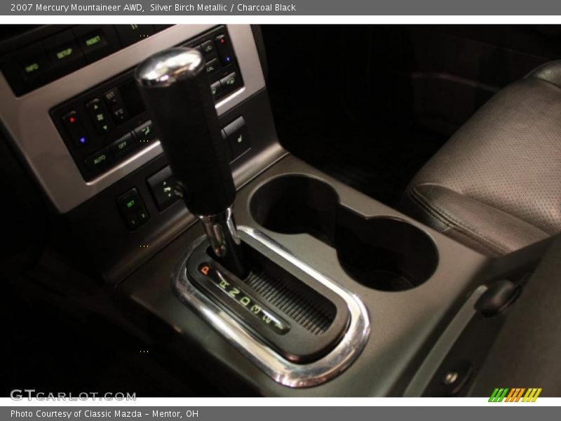 Silver Birch Metallic / Charcoal Black 2007 Mercury Mountaineer AWD