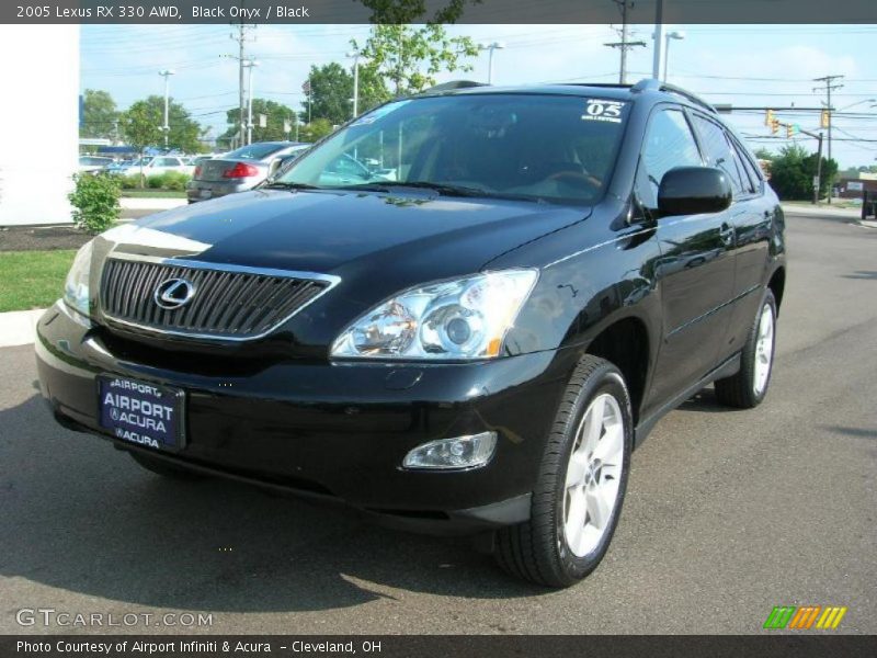 Black Onyx / Black 2005 Lexus RX 330 AWD