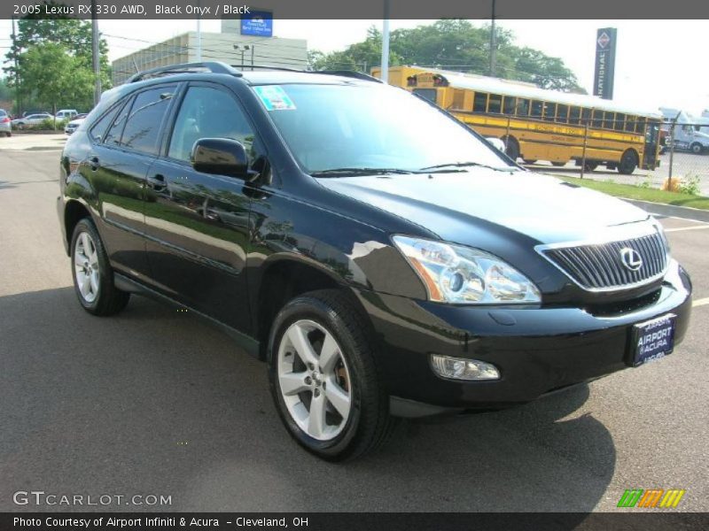 Black Onyx / Black 2005 Lexus RX 330 AWD