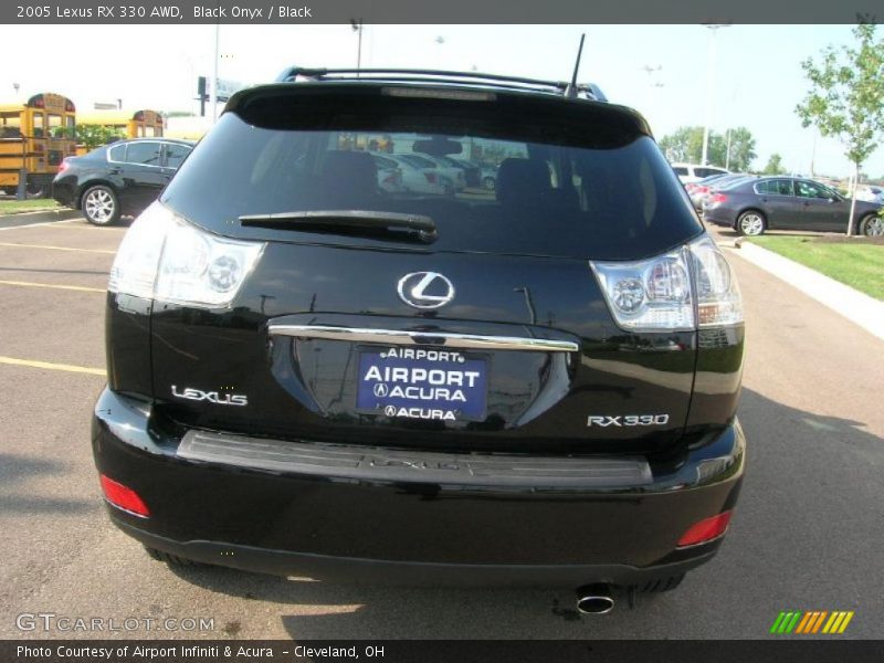 Black Onyx / Black 2005 Lexus RX 330 AWD