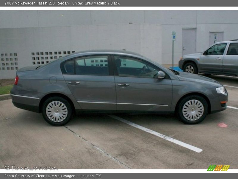 United Grey Metallic / Black 2007 Volkswagen Passat 2.0T Sedan