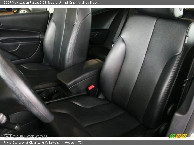 United Grey Metallic / Black 2007 Volkswagen Passat 2.0T Sedan