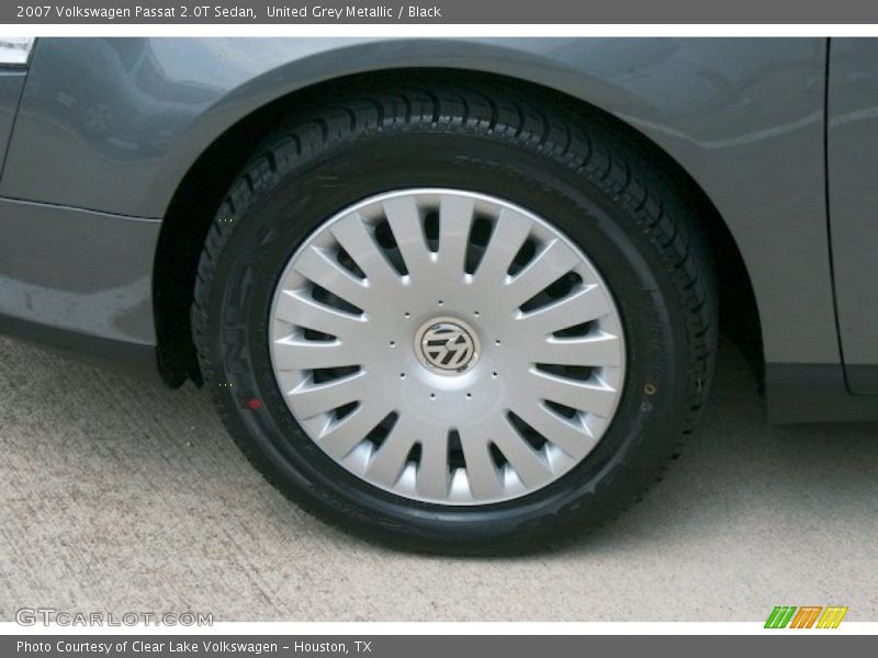 United Grey Metallic / Black 2007 Volkswagen Passat 2.0T Sedan