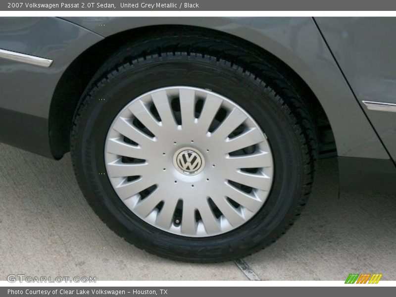 United Grey Metallic / Black 2007 Volkswagen Passat 2.0T Sedan