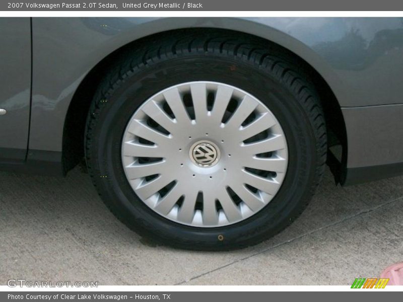 United Grey Metallic / Black 2007 Volkswagen Passat 2.0T Sedan
