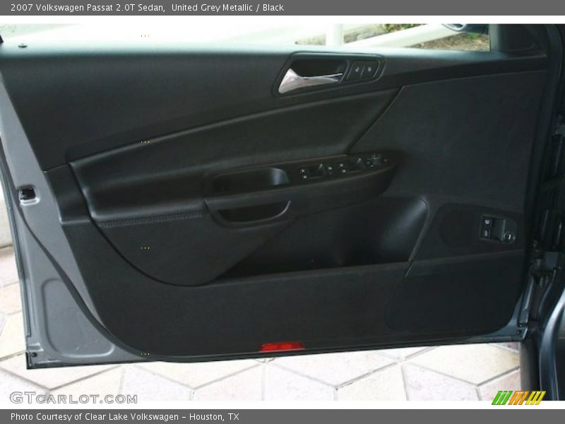 United Grey Metallic / Black 2007 Volkswagen Passat 2.0T Sedan