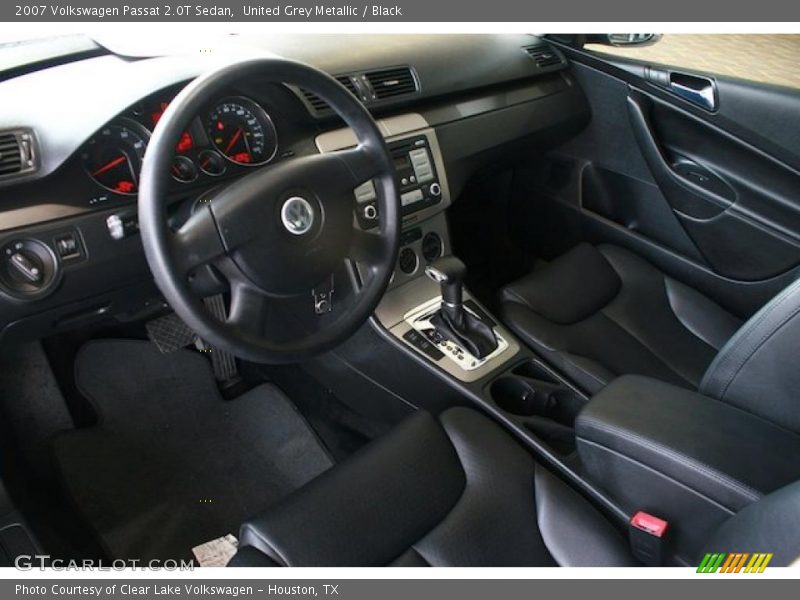 United Grey Metallic / Black 2007 Volkswagen Passat 2.0T Sedan