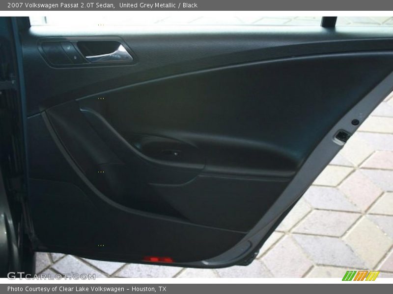 United Grey Metallic / Black 2007 Volkswagen Passat 2.0T Sedan