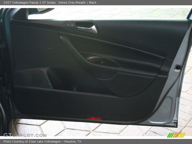 United Grey Metallic / Black 2007 Volkswagen Passat 2.0T Sedan