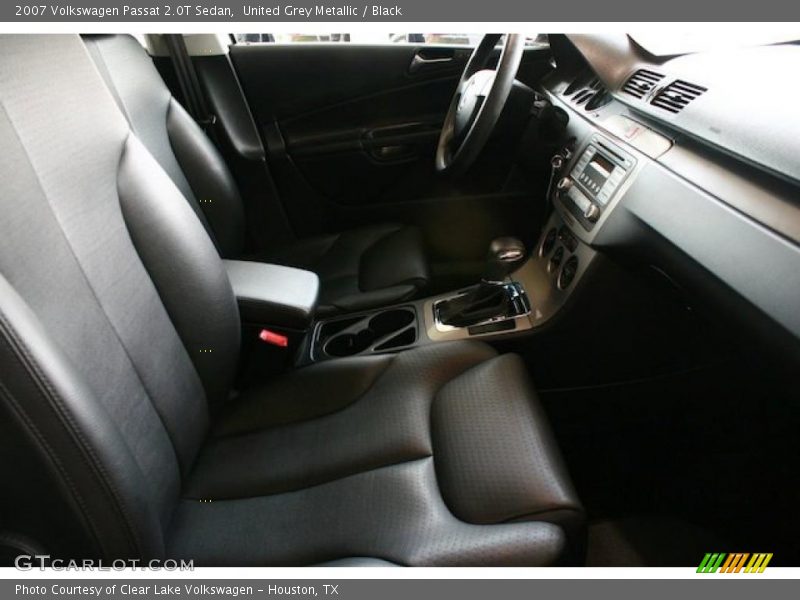 United Grey Metallic / Black 2007 Volkswagen Passat 2.0T Sedan