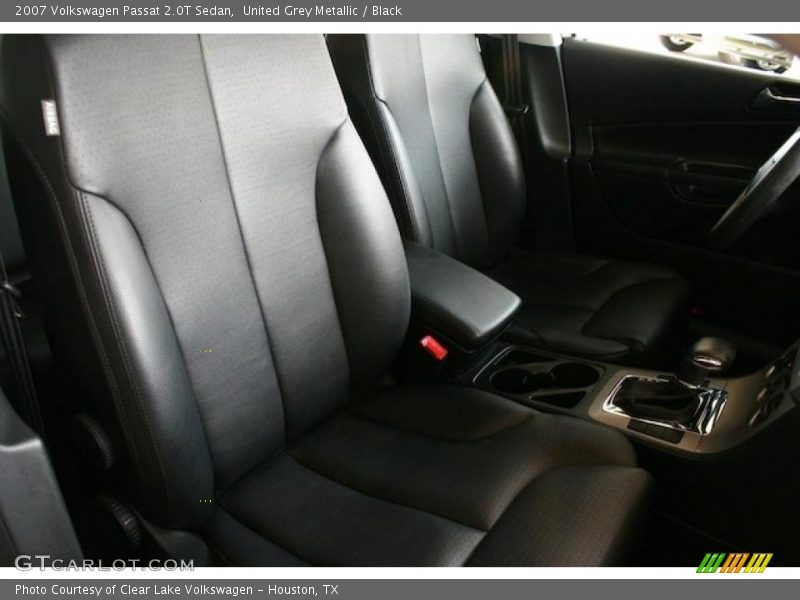 United Grey Metallic / Black 2007 Volkswagen Passat 2.0T Sedan