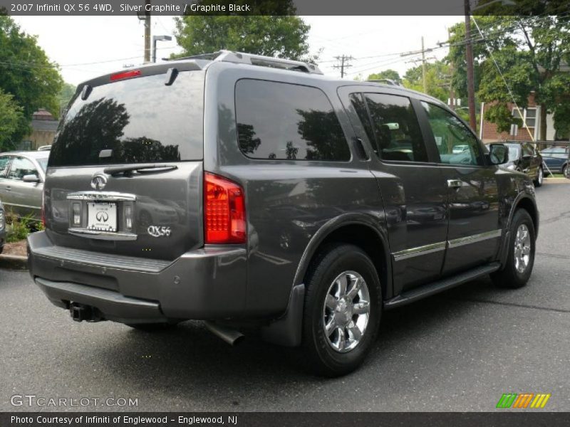 Silver Graphite / Graphite Black 2007 Infiniti QX 56 4WD