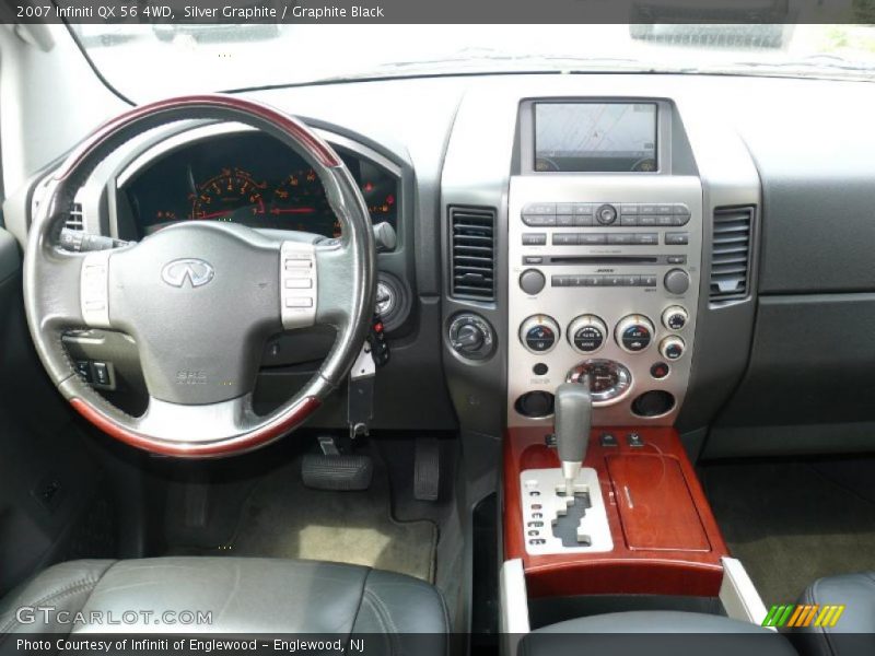 Silver Graphite / Graphite Black 2007 Infiniti QX 56 4WD