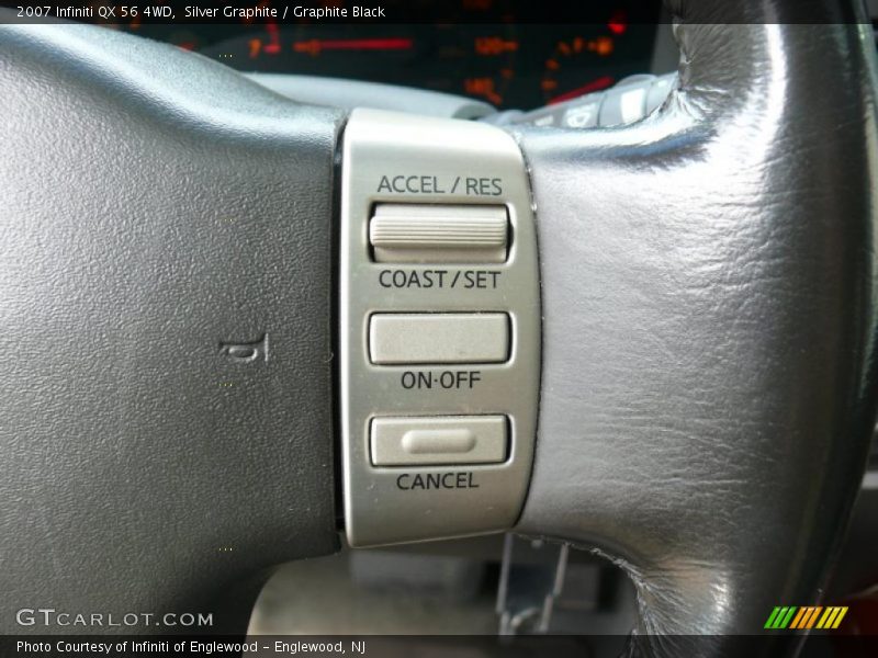 Silver Graphite / Graphite Black 2007 Infiniti QX 56 4WD