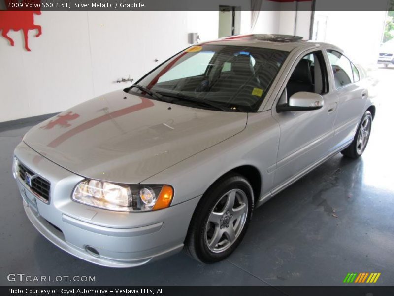 Silver Metallic / Graphite 2009 Volvo S60 2.5T