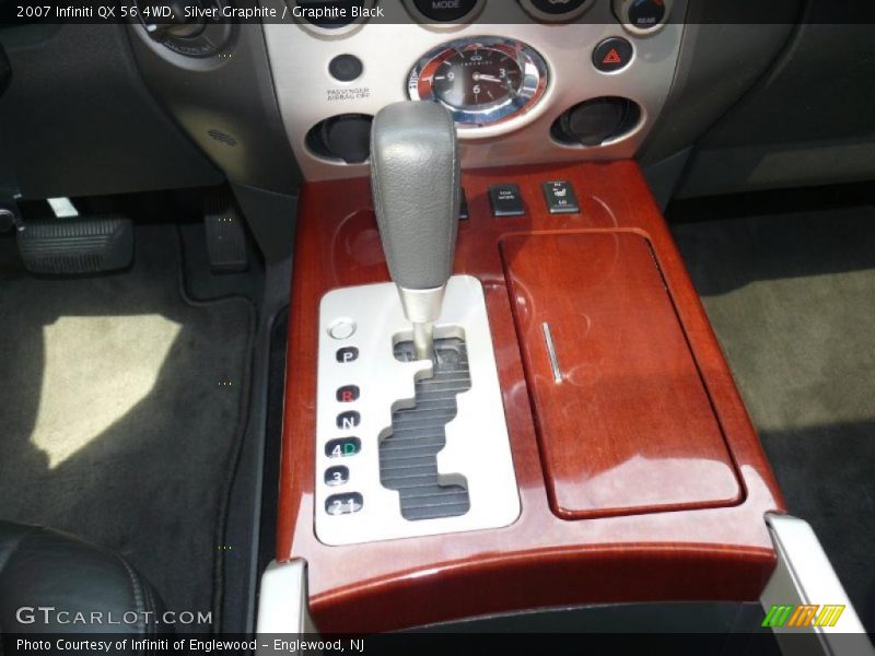 Silver Graphite / Graphite Black 2007 Infiniti QX 56 4WD