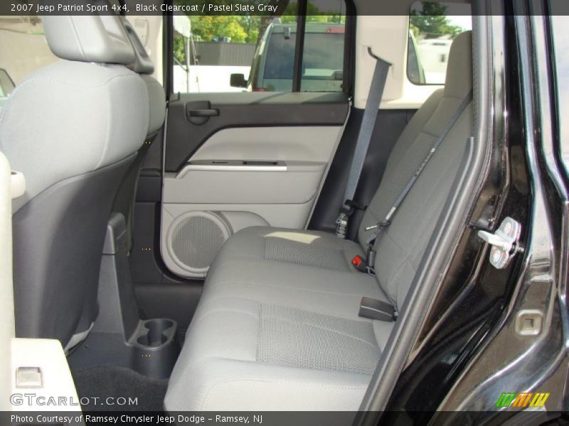 Black Clearcoat / Pastel Slate Gray 2007 Jeep Patriot Sport 4x4